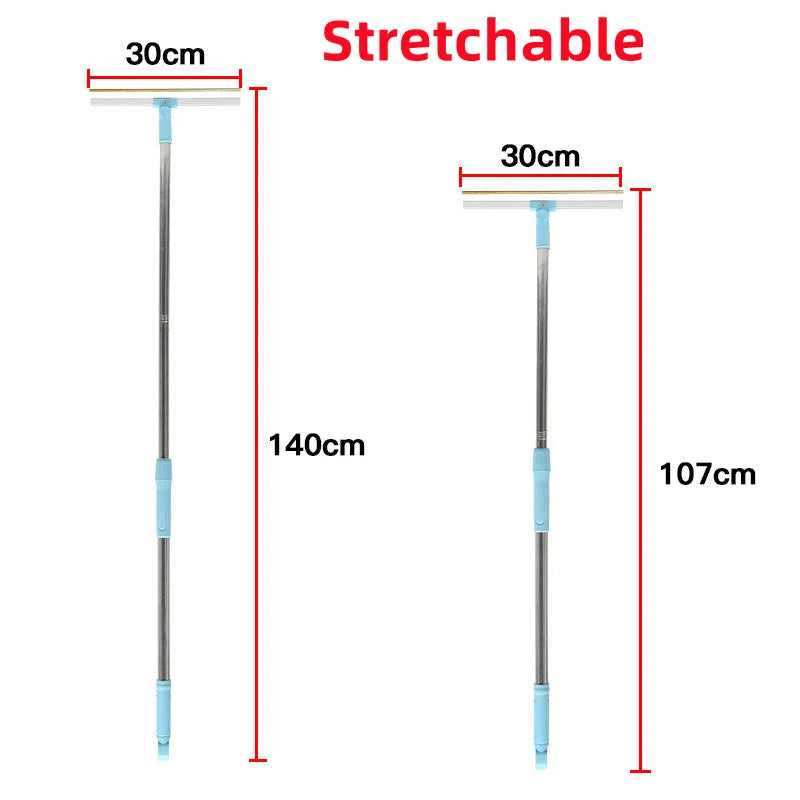 Carpet Rake Pet Hair Remover Set Pet Hair Removal Tool Telescopic Handle Rug Rake for Dog Cat Hair 180° Rotation Carpet Shave PawsnHeart