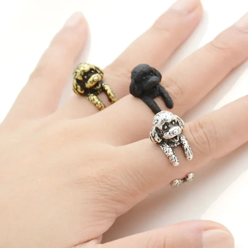 Dpg Rings Dog Wrap Rings – Adorable Dog Jewelry for Pet Lovers - PawsMagics ...