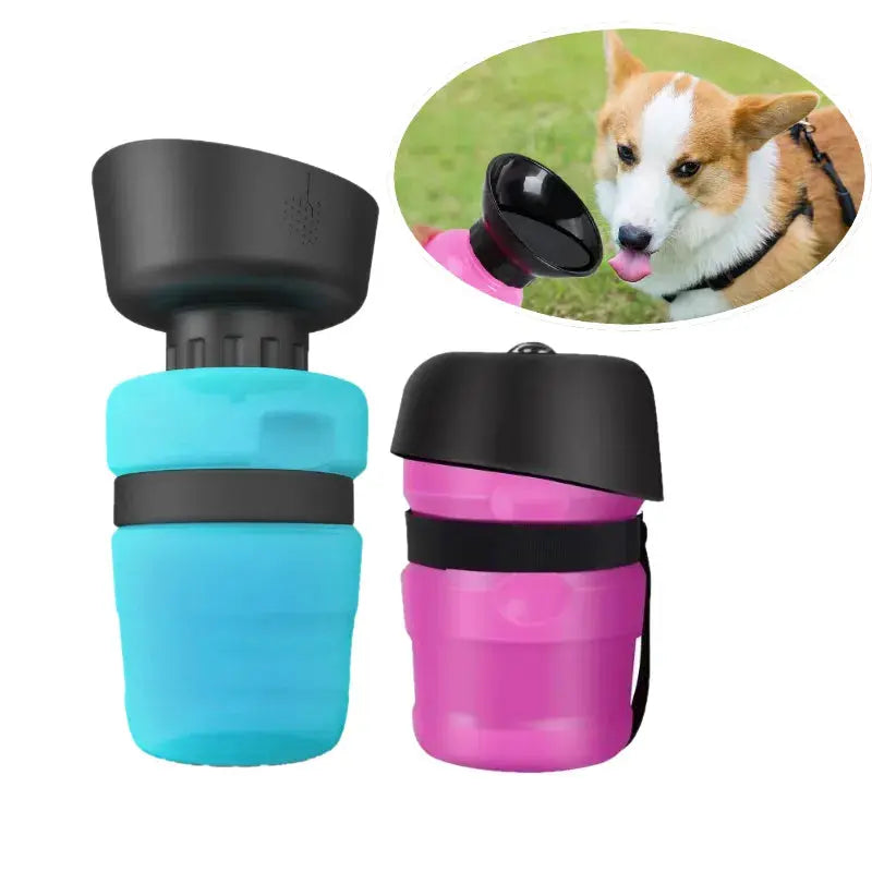 Squeeze Dog Water Bottle - EZBottle for Easy Hydration On-The-Go ...
