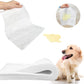 100PCS/Bag Dog Urine Absorbing Paper Pet Absorbent Paper Pet Diaper Urine Pad Quick Dry Wipe Urine Absorbent Paper Pet Supplies PawsnHeart