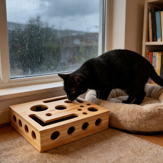 Caja de enriquecimiento para gatos FrostPaw Maze™