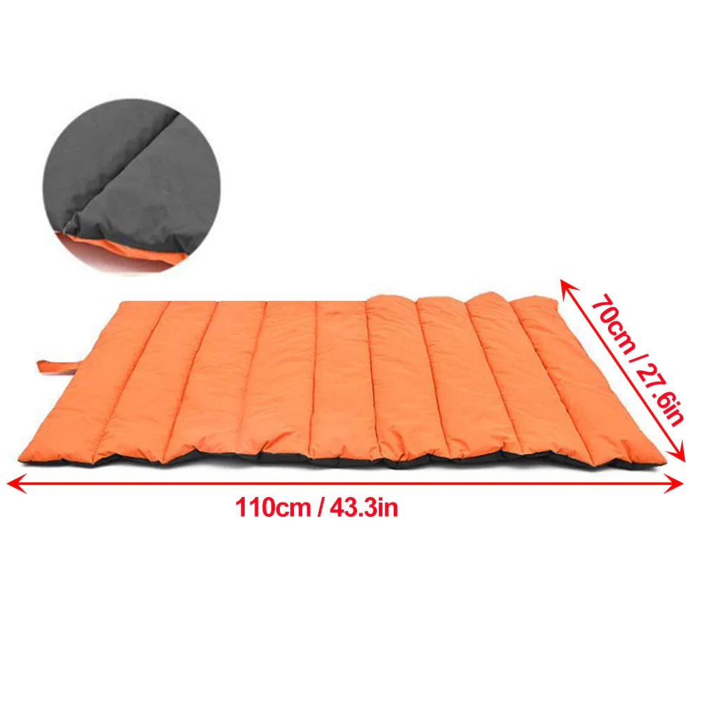 Portable Pet Mat Cat and Dog Mat Outdoor Waterproof Dog Beds for with Storage Carry Bag Outdoor Camping Easy To Clean Mat PawsnHeart