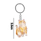 New Cute Cat Hair Storage Box Keychains Bag Hanging Pendant Pet Hair Fur Transparent Creative Souvenir Pet Memorial Ideal Gifts PawsnHeart