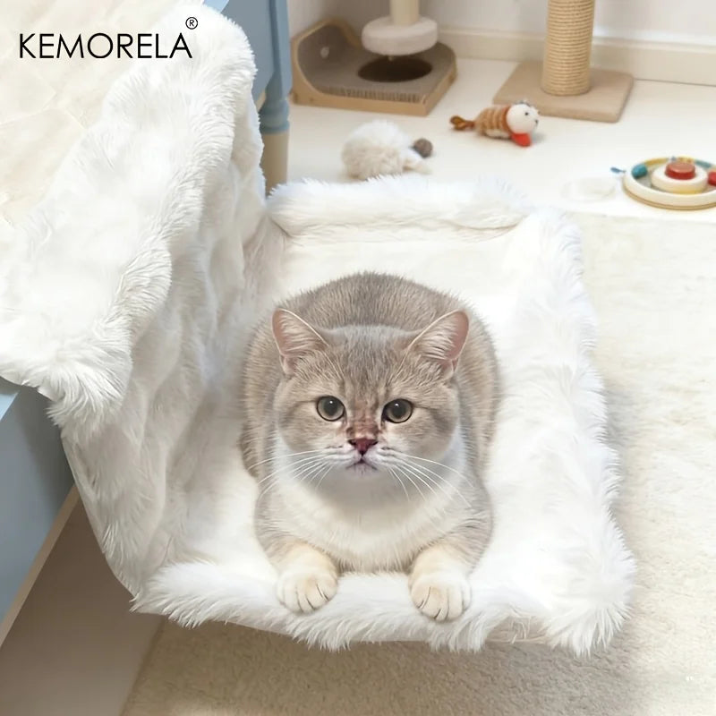 Cama Colgante de Hamaca de Peluche para Mascotas KEMORELA™