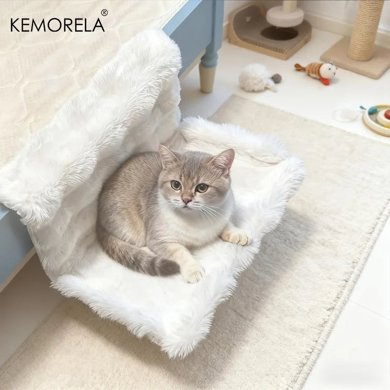 Cama Colgante de Hamaca de Peluche para Mascotas KEMORELA™