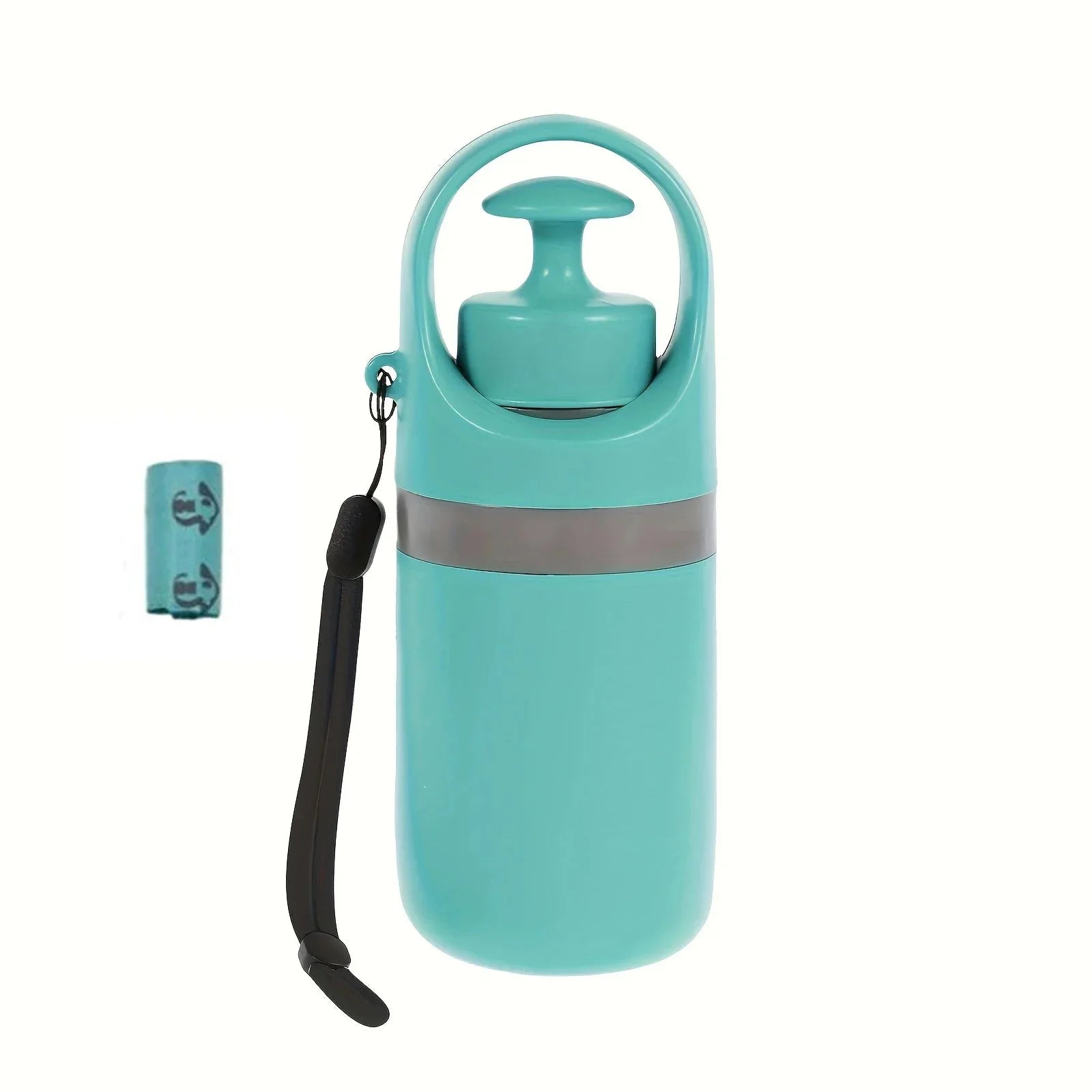 1pc Portable Poop Scoop with Bagged Disperser, Blue Color, Claw Design, for Efficient Waste Collection, Including Leak-Proof Bag PawsnHeart