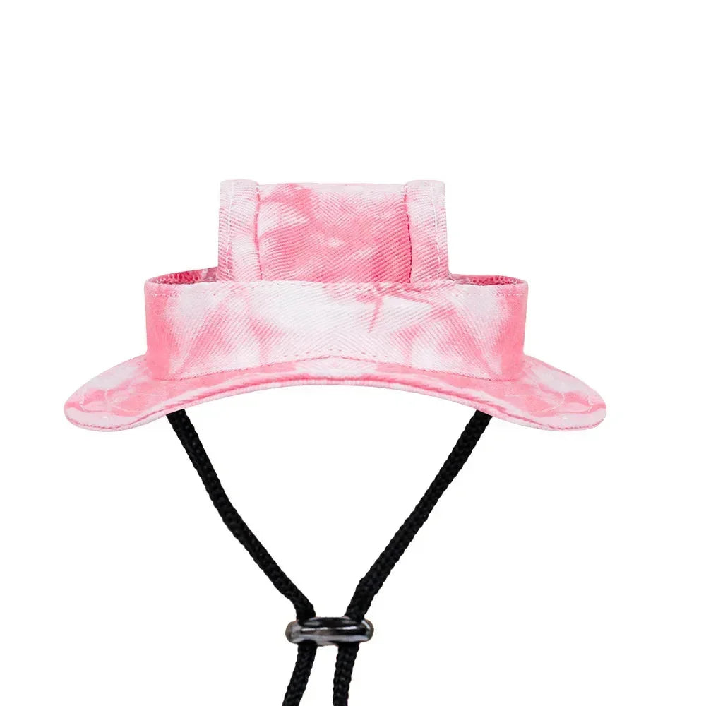Small Dog Cat Hats Cat Cowboy Hat with Ear Holes Tiny Pet Birthday Party Costume Cat Headwear Puppy Dog Kitten Hat Chihuahua Cap PawsnHeart