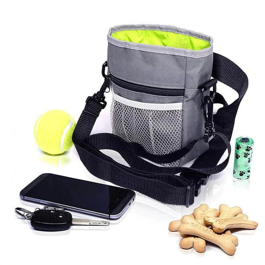 Portable Dog Training Waist Bag Outdoor Treat Snack Bait Pet Feed Storage Pocket Pouch Food Reward Waist Bags Dog Training Bag PawsnHeart