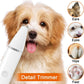 Dog&Cat lippers Grooming Kit Hair Clipper Low Noise Paw Trimmer Rechargeable Cordless Quiet Nail Grinder Shaver For  Pets PawsnHeart