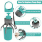 1pc Portable Poop Scoop with Bagged Disperser, Blue Color, Claw Design, for Efficient Waste Collection, Including Leak-Proof Bag PawsnHeart