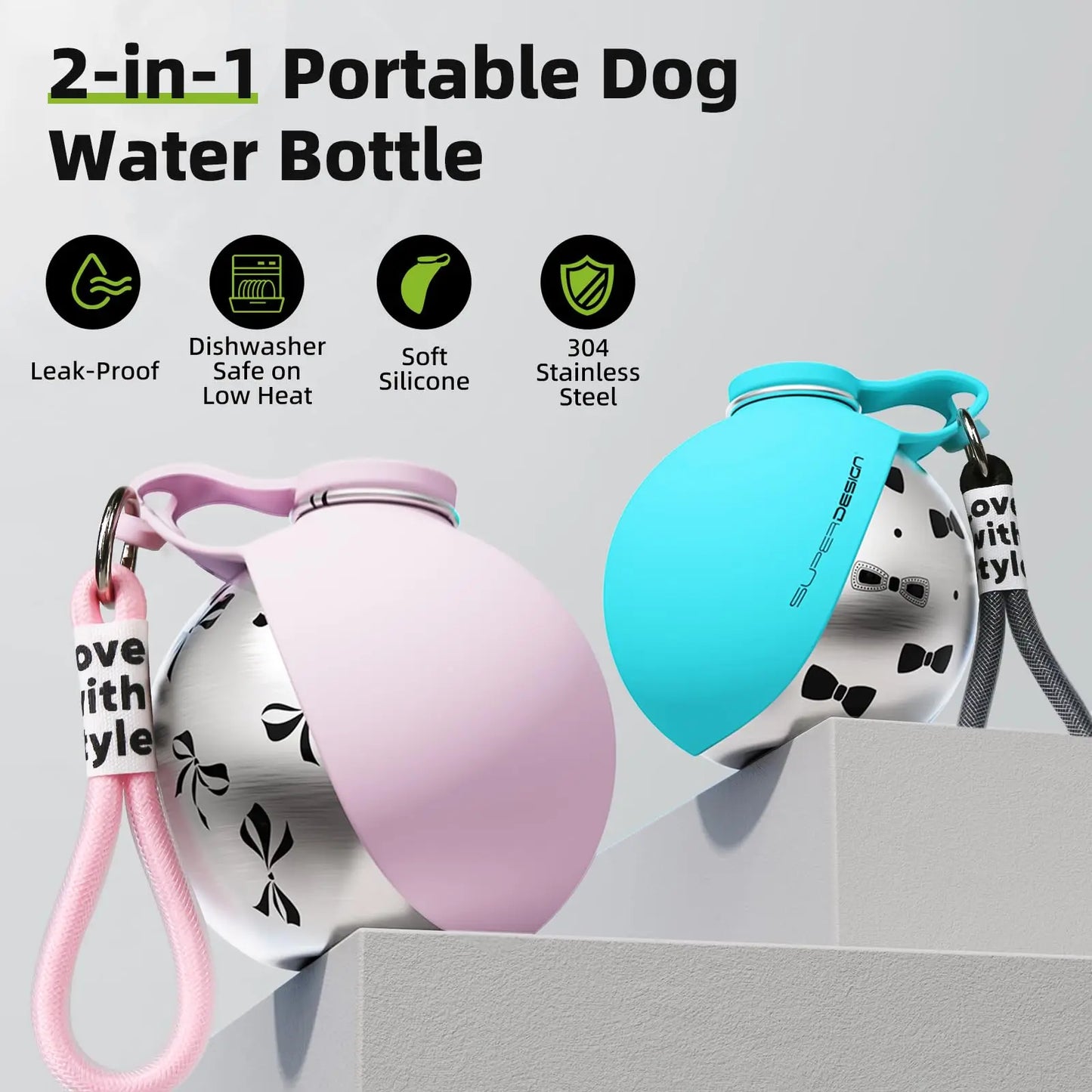 HydraPaws™ Duo Bottle