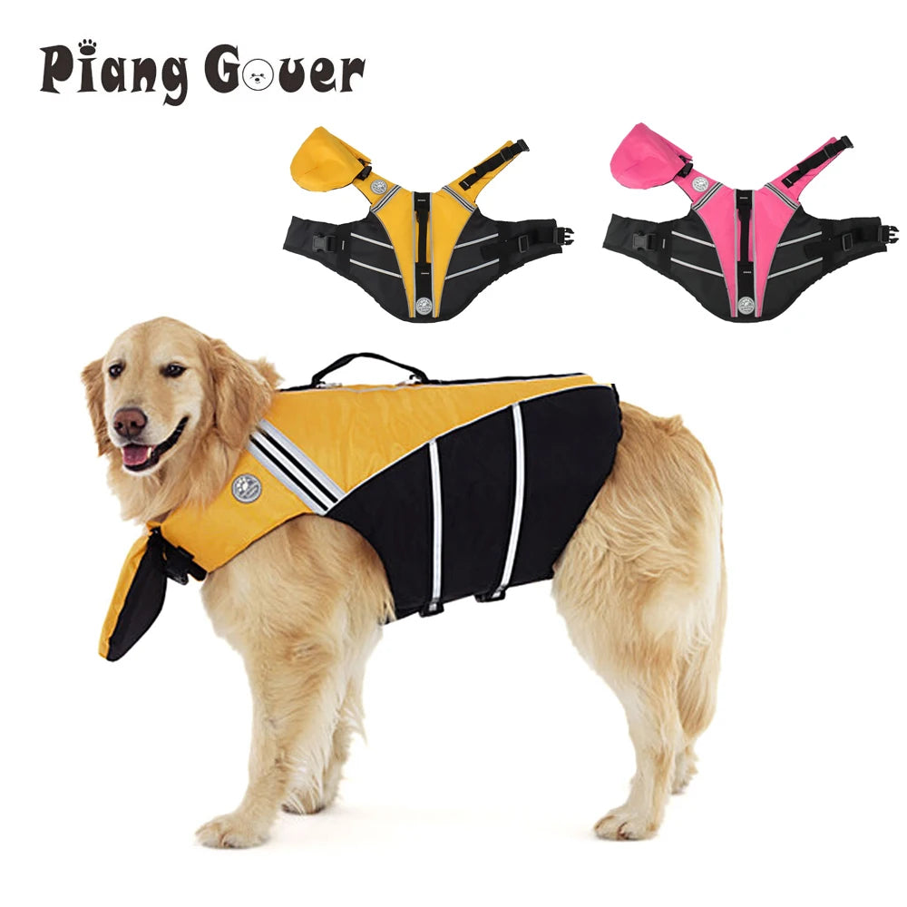 Big Dog Life Jacket Dog Swim Supplies Pet Swimwear Clothes Vest for Small Medium Large Dog
