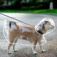 Dogs going out, transparent waterproof raincoat with hat pet raincoat PawsnHeart