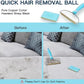 Carpet Rake Pet Hair Remover Set Pet Hair Removal Tool Telescopic Handle Rug Rake for Dog Cat Hair 180° Rotation Carpet Shave PawsnHeart