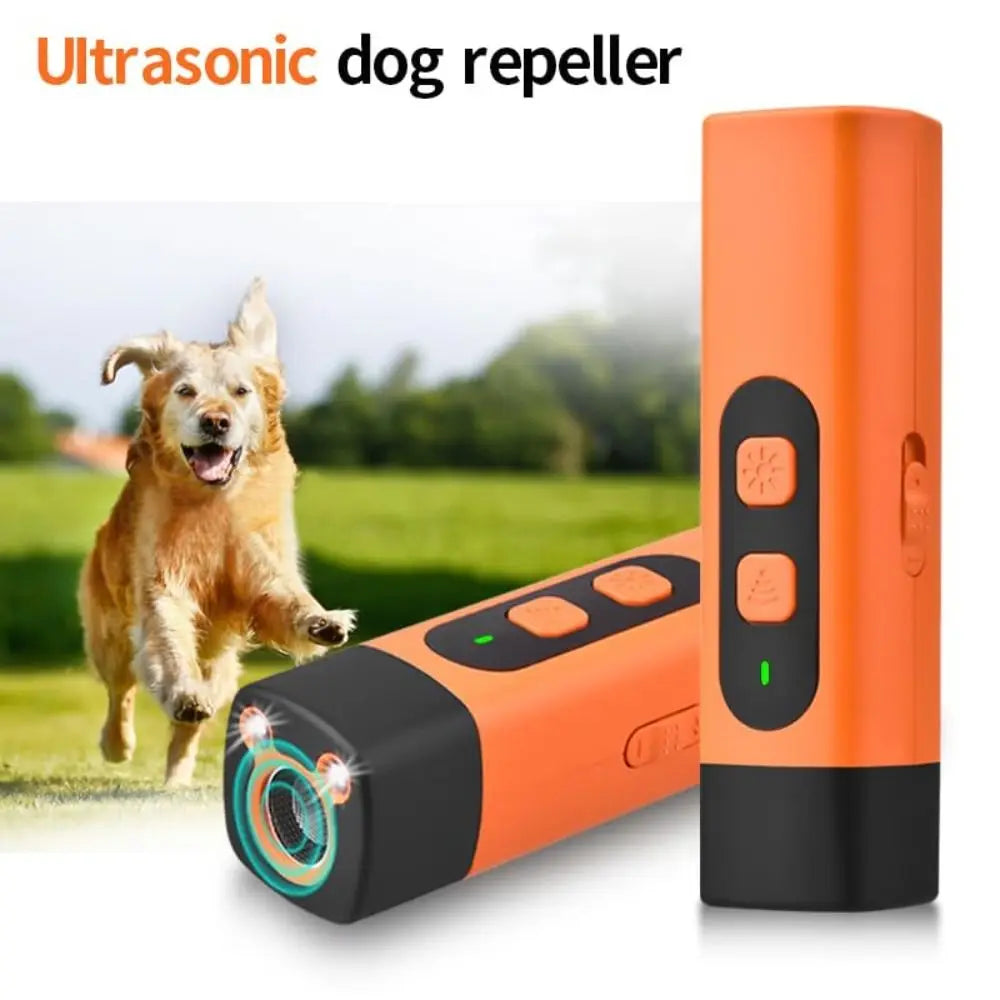 Portable Anti-Barking Dog Bark Deterrent Device Professional 40KHz Bark Control 32FT Compact Barking Indoor Outdoor