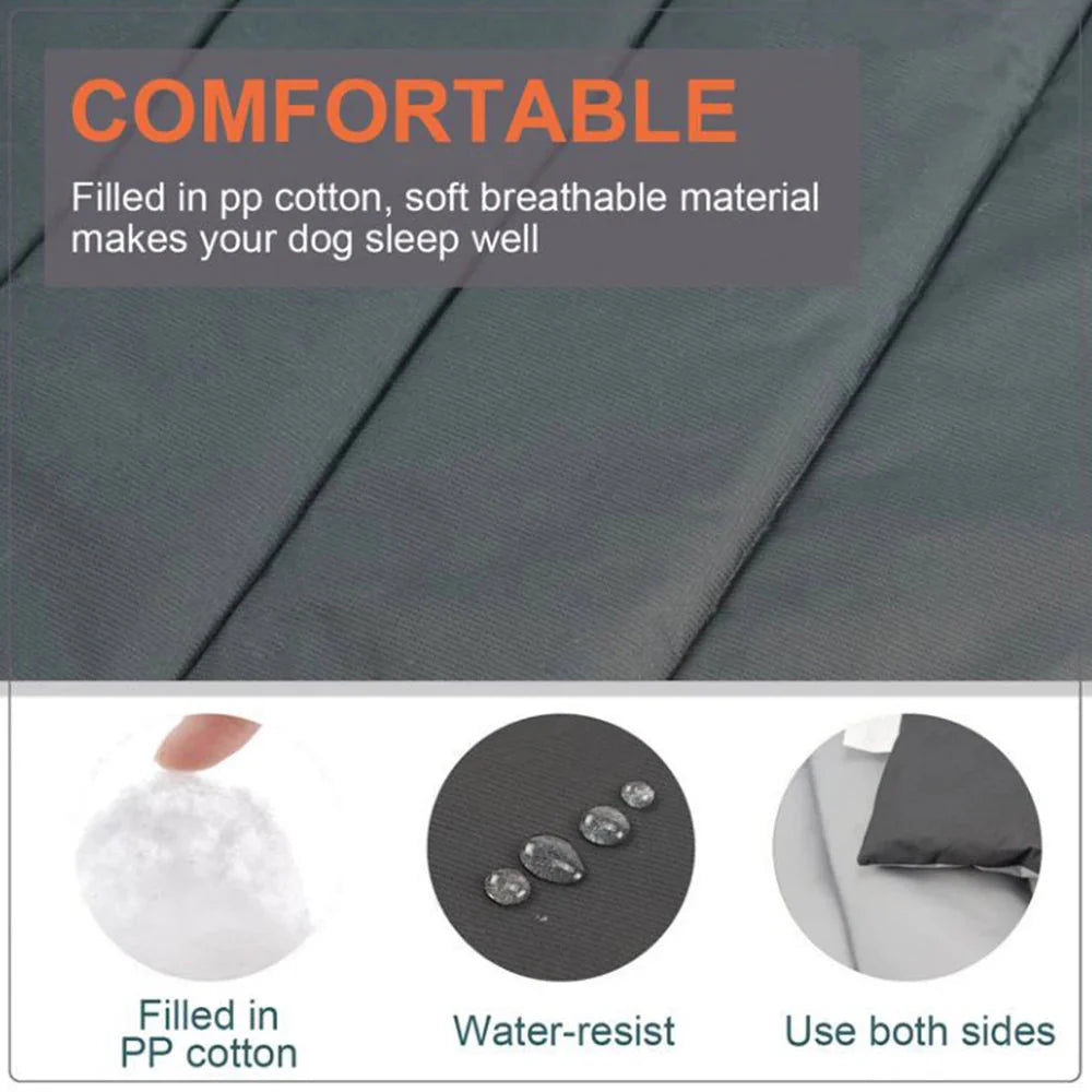 Portable Pet Mat Cat and Dog Mat Outdoor Waterproof Dog Beds for with Storage Carry Bag Outdoor Camping Easy To Clean Mat PawsnHeart
